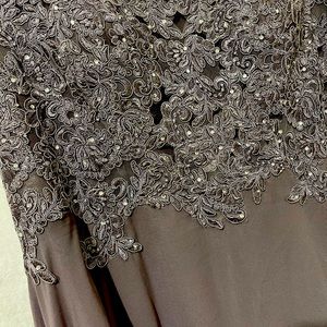 JJ’s House Mother of the Bride/Groom Grey Dress.